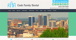 Desktop Screenshot of cookdmd.com